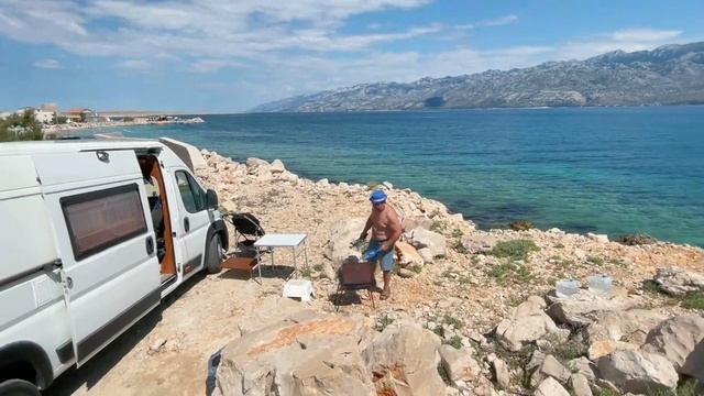 Vanlife. Croatie. Путешествие в Хорватию на самодельном автодоме. смотреть онлайн