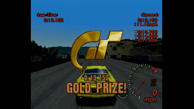 Gran Turismo 2 - License A-10 0:13.152