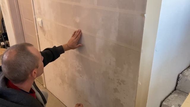 #Натухаевская ноябрь,2021 Установил светильник/Сделал вторую стену декоративной штукатуркой