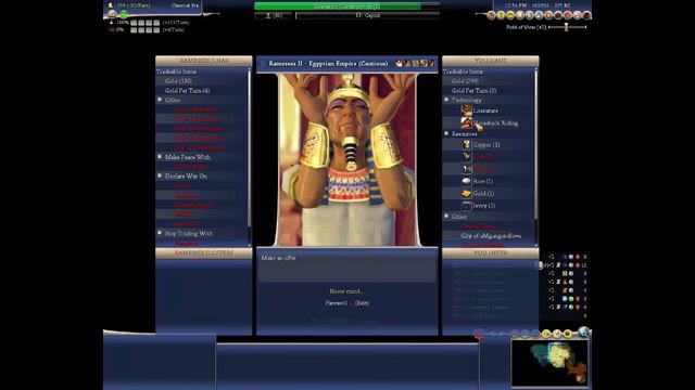 Civ 4 Deity 61 ( Shaka ), part 2 of 5 смотреть онлайн