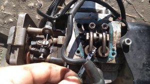 4 тактный мотокоса регулировка клапанов ⚙️?✅?