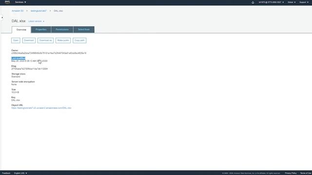 AWS S3 ObjectKey and Metadata смотреть онлайн