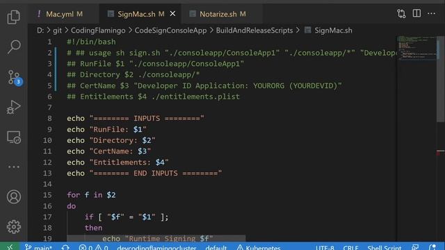 How to Sign NET Console Application for Mac Using GitHub Actions смотреть онлайн