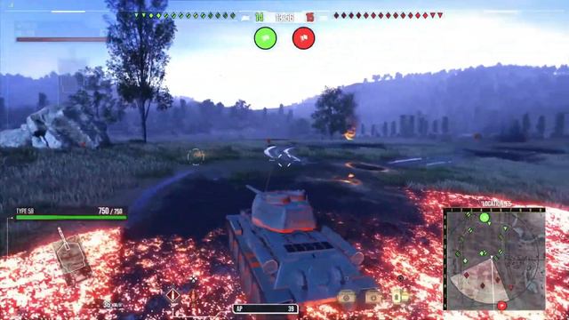 World of Tanks Console Modern Armor // Type 58 3rd MOE! // смотреть онлайн