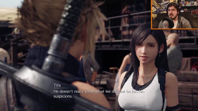 Tifa Puts Cloud's Weapon to Use, Final Fantasy 7 Remake, Chapter 3: Part 3 #Livestream смотреть онлайн