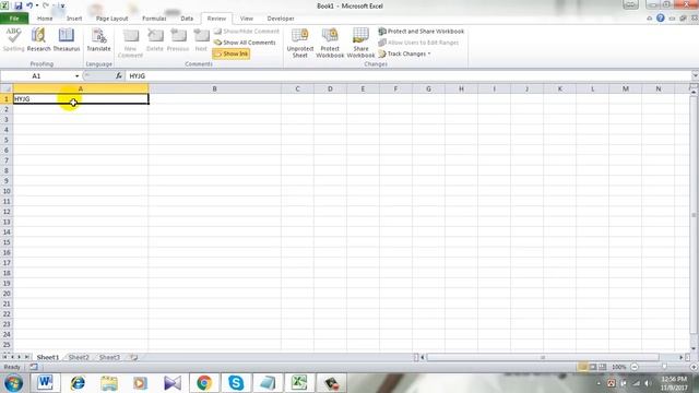 How To Lock Or Protect Cells After Data Entry Or Input In Excel смотреть онлайн