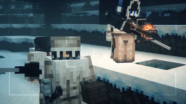 MINECRAFT NHƯNG 100 NGÀY CHÚNG TÔI BỊ SĂN LÙNG BỞI CON QUÁI VẬT TRÊN NÚI TUYẾT - PHẦN 2 смотреть онлайн