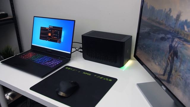 Watercooled Laptop EGPU? Aorus Gaming Box Review