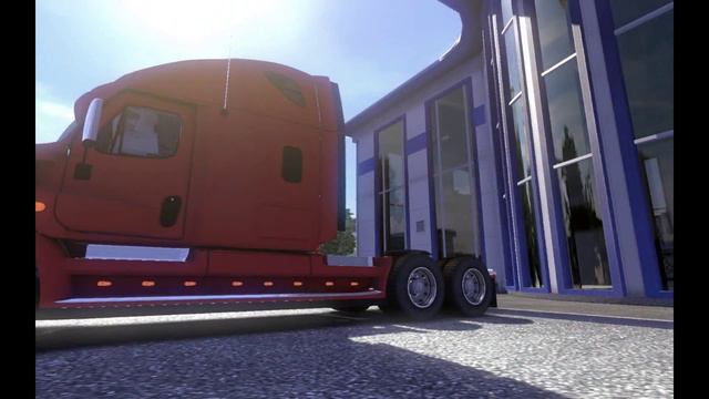 Euro Truck SImulator 2 Fred Cascadia смотреть онлайн