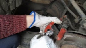 Замена задних колодок Аккорд 7