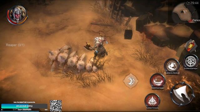 Raziel Rebirth: Dungeion Raid ✅ Бета ✅ Новый мобильный диаблоид ✅ Лучше или хуже Diablo? ✅ Стрим смотреть онлайн