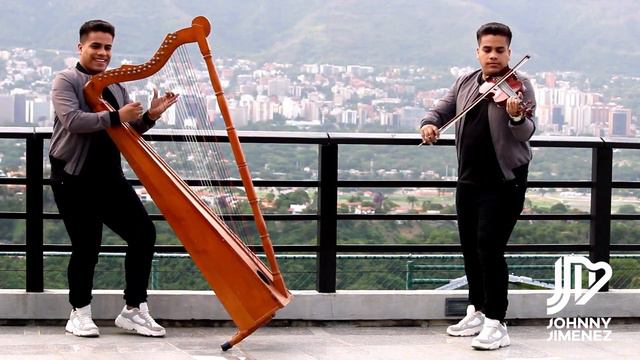 Jay Wheeler Ft Myke Towers - La Curiosidad Cover Arpa Y Violin By Johnny Jimenez