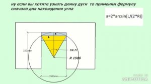 расчет арки