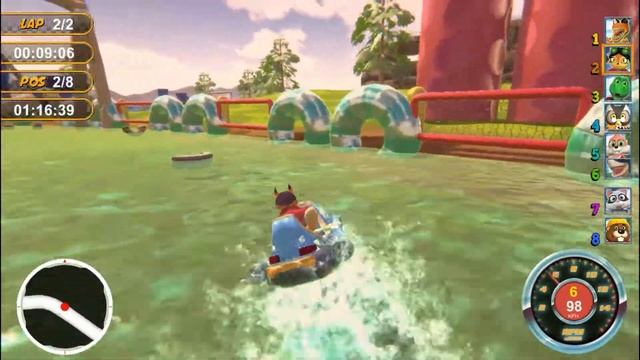 Renzo Racer - Gameplay Part 3 - Apple Cup - PC Games смотреть онлайн