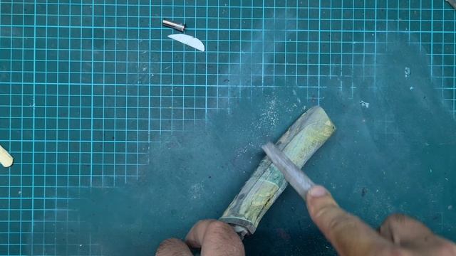 Нож ручной работы. Скинер. К110. Наборная рукоять смотреть онлайн