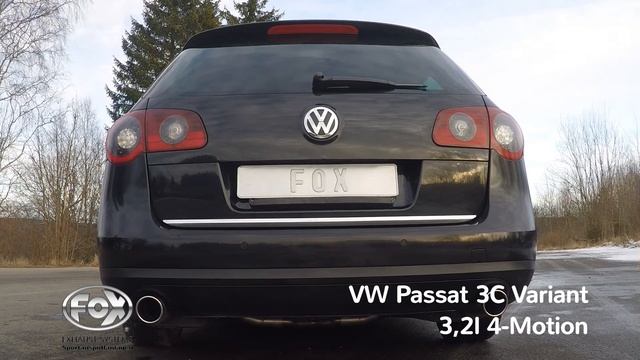 FOX Sportauspuff - VW Passat 3C Variant 3,2l 4 Motion смотреть онлайн