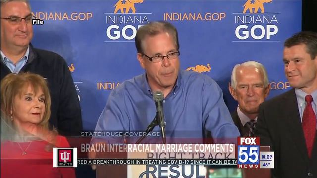 Mike Braun clarifies his assertion that states should decide legality of interracial marriage смотреть онлайн