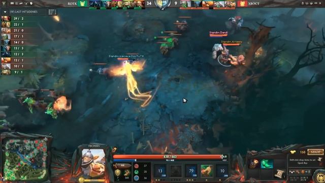 DotA 2 - The International 2014 All Stars Match (Русские Комментарии / Techies)