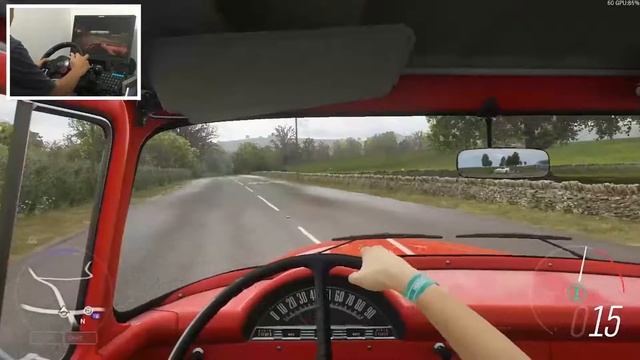 Forza Horizon 4 cars FORD 1956 F 100 Logitech GT Steering Wheel gameplay смотреть онлайн