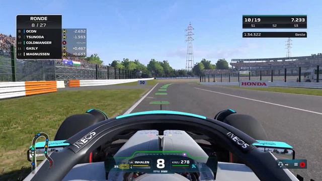 F1 22 suzuka Japan (18-22) Mercedess Amg Petronas смотреть онлайн