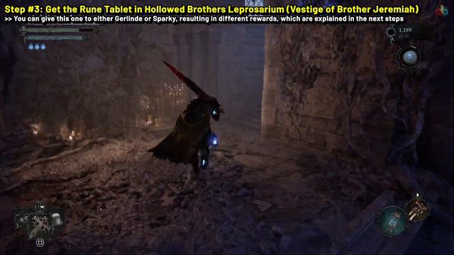 Lords Of The Fallen 2023 GERLINDE & SPARKY Side Quest Guide (All Rune Tablet Locations)