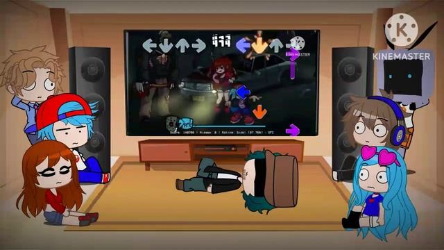 Fnf react to 13th Friday night: Funk blood mod! (Gacha club) смотреть онлайн