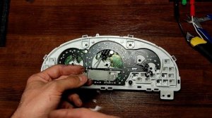 Установка Led платы подсветки в щиток Chevrolet Lacetti