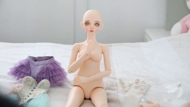 BJD Fairyland Feeple60 Carol [Butterfly Fairy] Unboxing / Box Opening смотреть онлайн