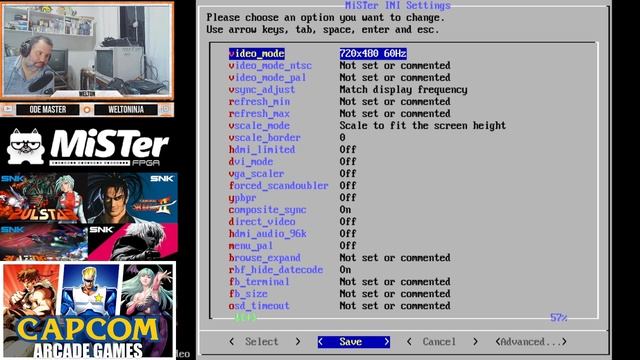 Configurando Mister FPGA RGB via Scart смотреть онлайн