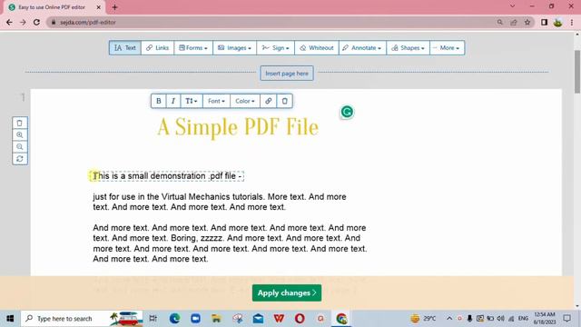 How To Edit PDF Documents in Free | Best Free and Simple PDF Editor |सर्वश्रेष्ठ मुफ्त पीडीएफ संपाद смотреть онлайн