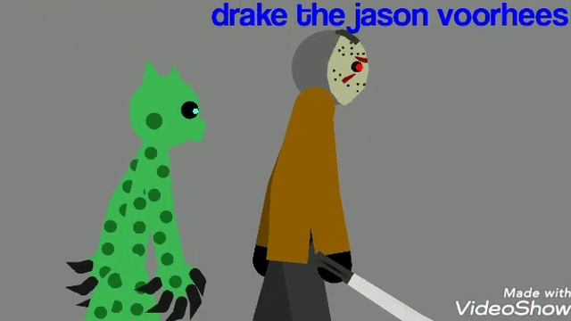 Jason voorhees (me) vs dino piggy stick nodes animation #152 смотреть онлайн