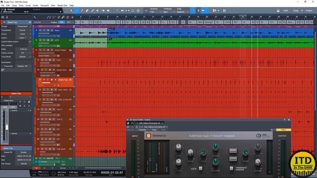 SSL Native Drum Strip Overview and review - In The DAW смотреть онлайн