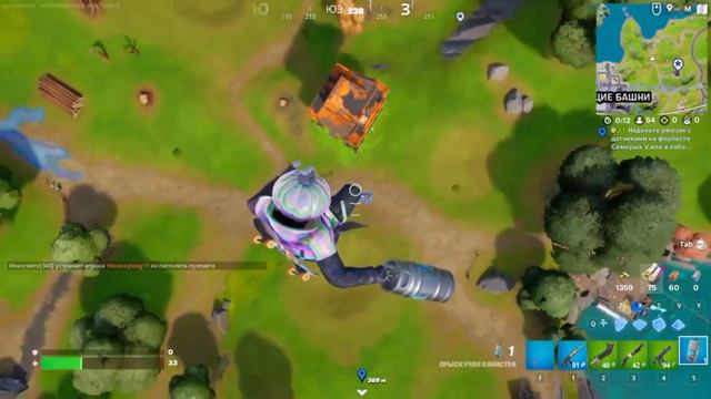 новый баг в фортнайте ,улетел в космос смотреть онлайн