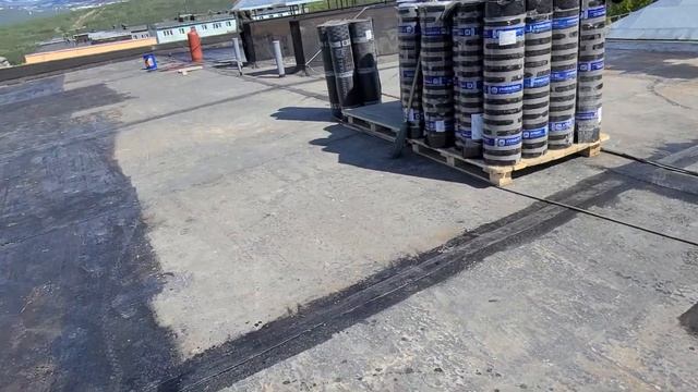 Капитальный ремонт мягкой кровли г.Апатиты Часть 4