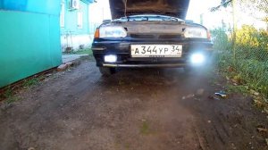 Дневные Ходовые Огни вместо противотуманных фар ВАЗ 2114