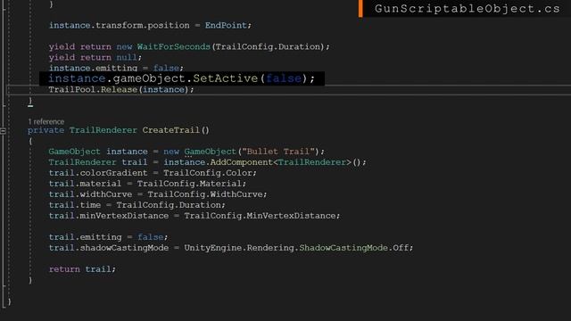 Shooting, Simple Spread, and Bullet Trails in a ScriptableObject-Based Gun System | Unity Tutorial смотреть онлайн