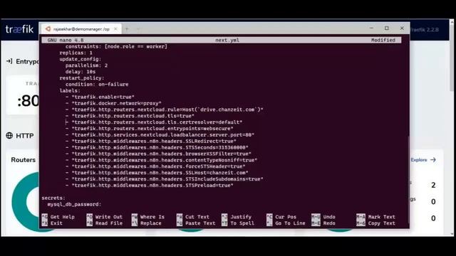 Deploy / Install Nextcloud on Docker Swarm behind Traefik Proxy | Self-hosted Storage Server смотреть онлайн