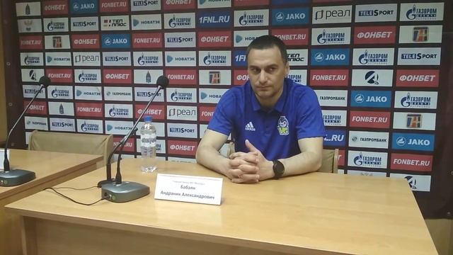 Пресс-конференция после матча: ФК Волгарь : ФК Балтика