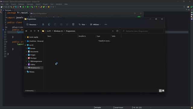 Create new JavaFX main class | Java 19 | Eclipse смотреть онлайн