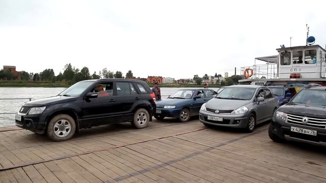Замок Понизовкина.Паром через Волгу. смотреть онлайн
