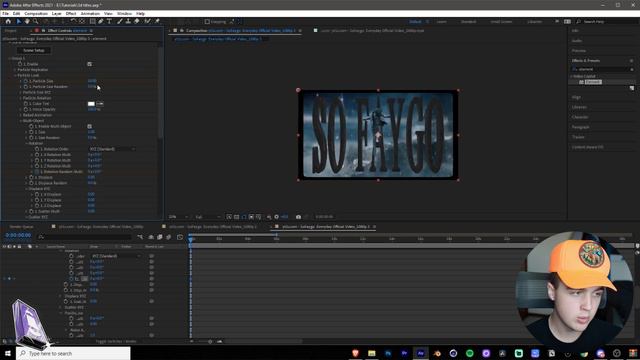 EASY 3D MUSIC VIDEO TEXT TUTORIAL AFTER EFFECTS (DOWNLOAD LINK) смотреть онлайн