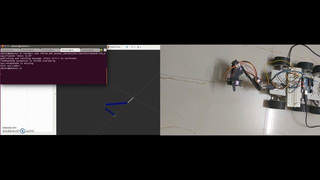 Inverse Kinematics and Trajectory Execution of a robot manipulator using ROS Moveit and Arduino. смотреть онлайн