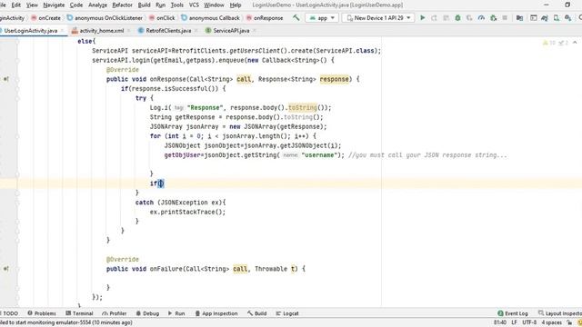 Android Studio- Login Registration using Retrofit Part-3 Check Discription for Source Code смотреть онлайн