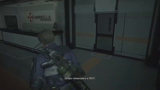 Resident Evil 2. Remake. Сценарий B. Часть 10. Лаборатория Амбрелла. смотреть онлайн