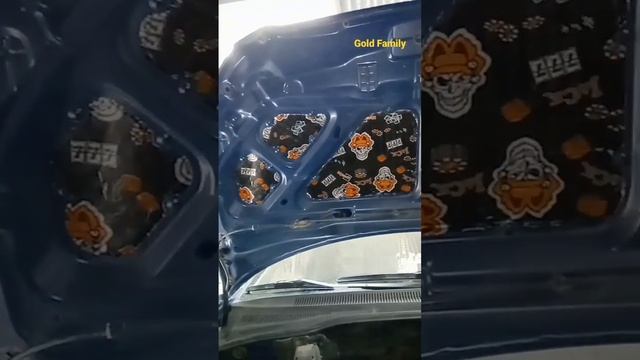 Hyundai Getz шумка капота по щелчку пальцев #гаражныйремонт #кузовныеработы #goldfamily #getz