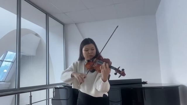 Айткулова Камила, скрипка. 18 лет, 2 тур смотреть онлайн