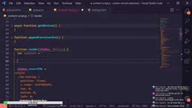 Weekly Project #3 | Build a Screen Record Extension on Chrome with Pure Javascript, Tailwind CSS,.. смотреть онлайн
