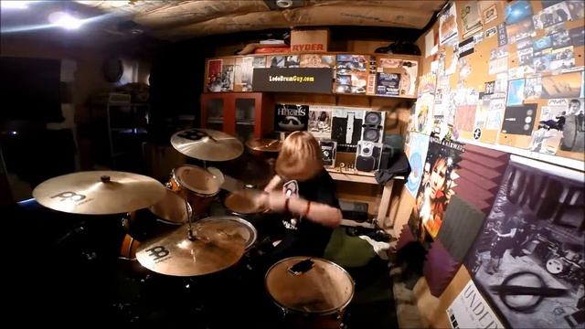 Nirvana "Smells Like Teen Spirit" (Drum Cover) GoPro Hero 3 смотреть онлайн