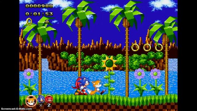 [93599Productions] Sonic Classic Heroes - [1] Zone 1, Act 1 смотреть онлайн