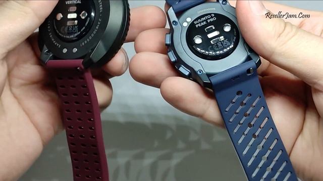 Suunto Vertical Black Ruby Stainless SS050865000 vs Suunto 9 Peak Pro Ocean Blue SS050810000 смотреть онлайн